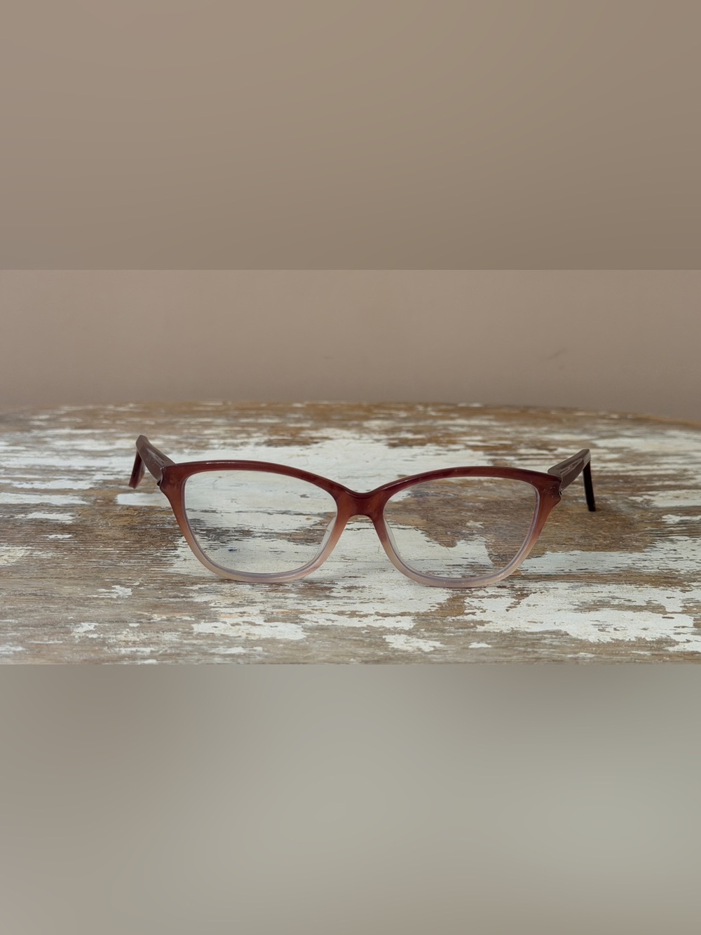 Zac Posen Women’s Brown Ombre Eyeglass Frames